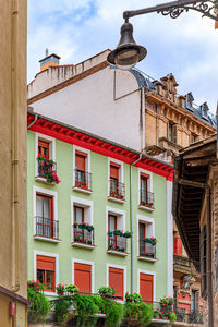 Low angle view of old building