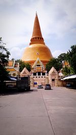 Built structure with trees in background