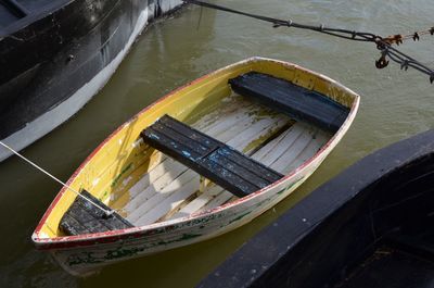 Boats in river