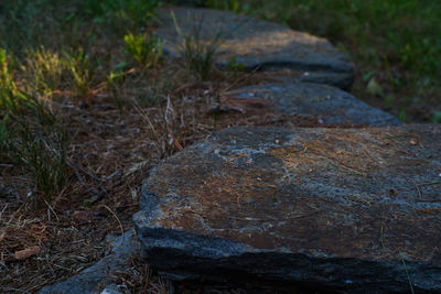 View of rocks