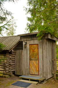 Exterior of house