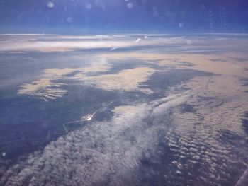 Aerial view of landscape