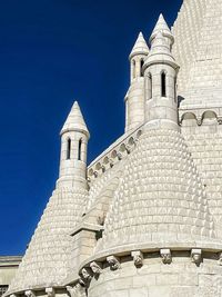 Low angle view of historical building against sky