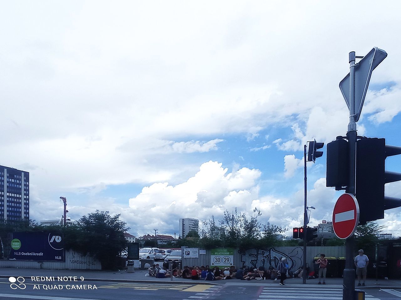 Ljubljana City Summertime Cloud Sky