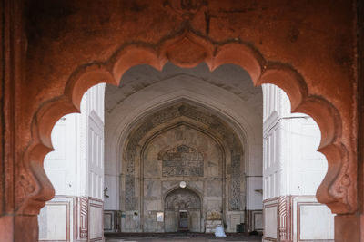 Interior of historical building