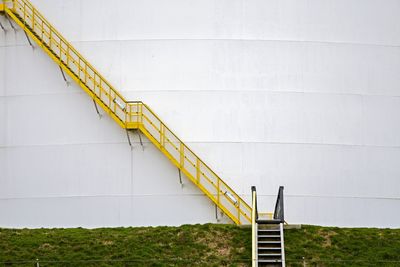 View of stairs against the sky