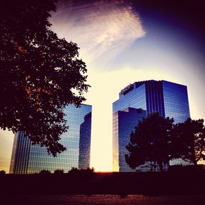 Low angle view of building against sky