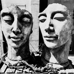 Close-up of statue