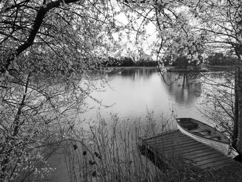 Scenic view of lake