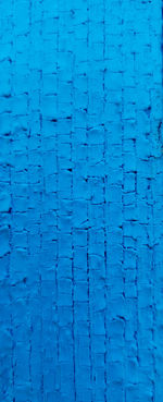 Full frame shot of blue wall