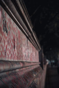 Low angle view of old building