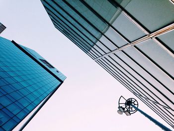 Low angle view of modern building