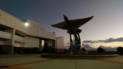 View of built structure against sky