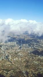 Aerial view of cityscape