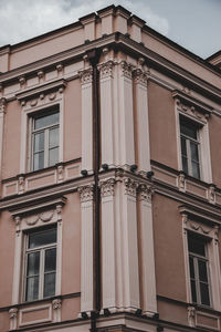 Low angle view of building against sky