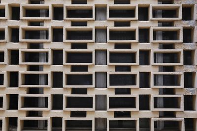 Full frame shot of wicker basket