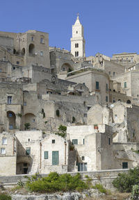 Low angle view of old ruins