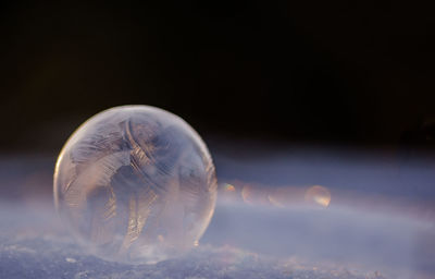 Close-up bubble