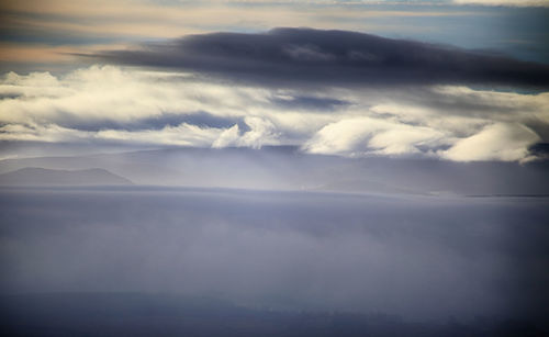 Scenic view of clouds against sky