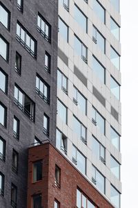 Low angle view of building in city