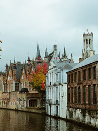 View of buildings at waterfront