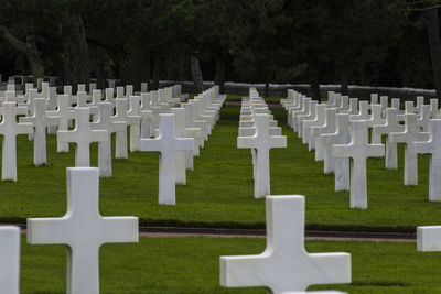 View of cemetery