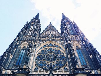 Low angle view of church