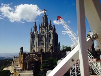 Panoramic view of cathedral against sky