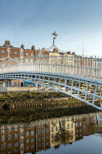 Ha'penny bridge in dublin