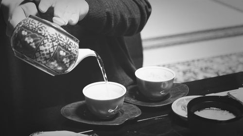 Close-up of coffee cup