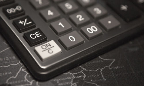 Close-up of computer keyboard