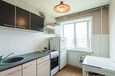 Kitchen interior of house