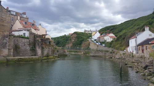 View of buildings in city at waterfront