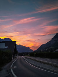 Savoie sunset 