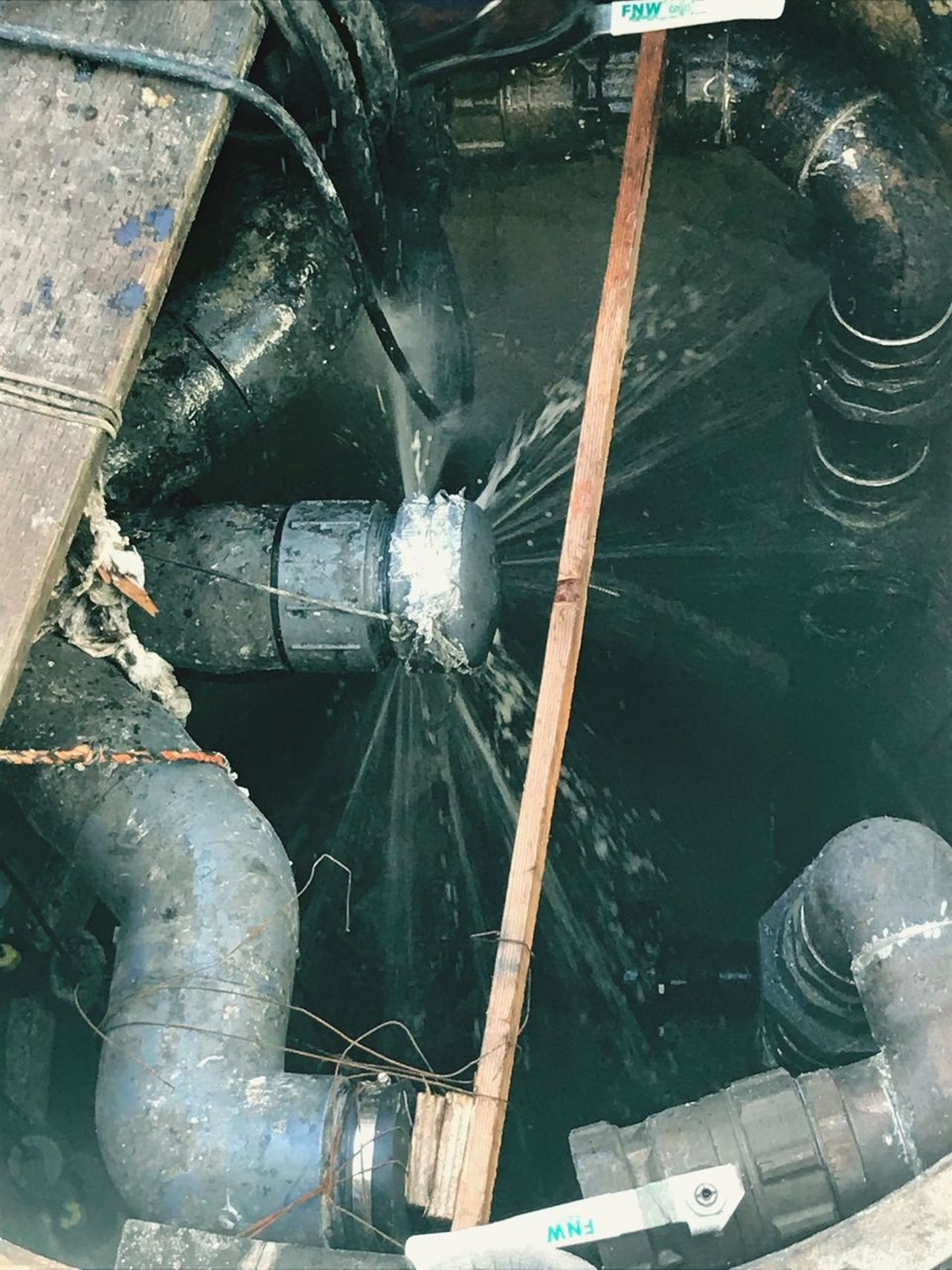Check valve installation