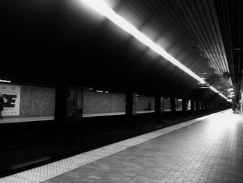 Underground subway station