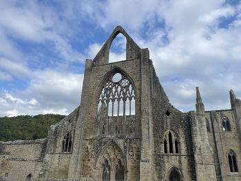 Low angle view of cathedral against sky