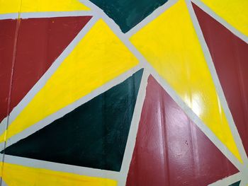 Full frame shot of multi colored flag