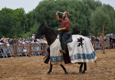 Group of people in park