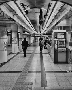 Corridor of building