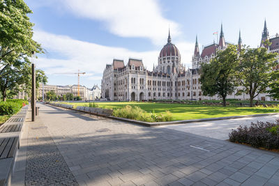 Hungarian parliament building in budapest, hungary.