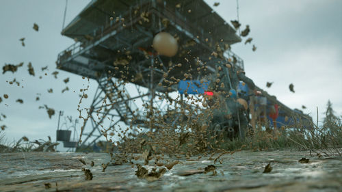 Snow covered landscape