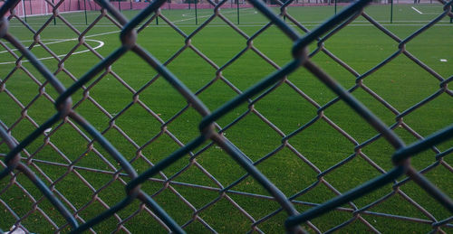 Full frame shot of chainlink fence