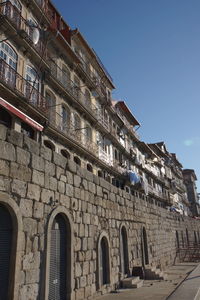 Low angle view of historical building