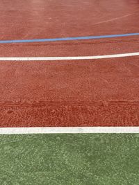 Full frame shot of sports court 