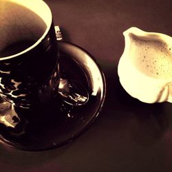 Close-up of coffee cup