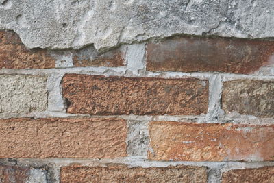 Full frame shot of brick wall