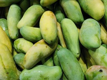 Full frame shot of fruits for sale at market stall