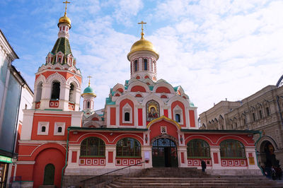 Low angle view of cathedral against sky