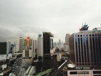 Cityscape against sky